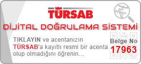 TÜRSAB Dijital Doğrulama Sistemi - Belge No: 17963